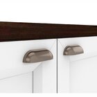 Cristaleira Dupla 4 Portas Com Vidro Unna Poliman Móveis Nogu