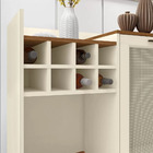 Cristaleira E Balcão Buffet Adega Arcade - Mobler - Nature/of