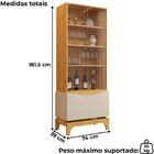 Cristaleira E Balcao Buffet Joile Dj Moveis