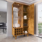 Cristaleira Elba Naturalle - Bechara Móveis