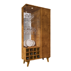 Cristaleira Elba Naturalle - Bechara Móveis