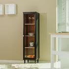 Cristaleira Estante Para Livros Ditália 1 Porta Vidro E-963