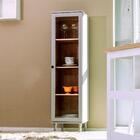 Cristaleira Estante Para Livros Ditália 1 Porta Vidro E-963