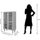 Cristaleira Filó Chumbo Cimol Chumbo