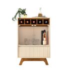 Cristaleira Flor Cor Creme Tronco Ripado Dj Moveis