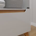 Cristaleira Grecia 1 Gaveta 2 Portas 72cmx186,5cm Off White/n