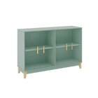 Cristaleira Horizontal 4 Portas 120cm Legno Oliva