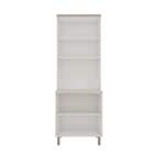 Cristaleira Iluminata 100% Mdf Com 2 Portas De Vidro E Espaço