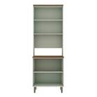 Cristaleira Iluminata 100% Mdf Com 2 Portas De Vidro E Espaço