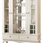 Cristaleira Imperatriz Off White - Edn Móveis