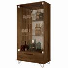 Cristaleira Jb Bechara 4045 Canela Pés Ferro Sala Jantar