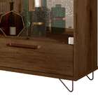 Cristaleira Jb Bechara 4045 Canela Pés Ferro Sala Jantar