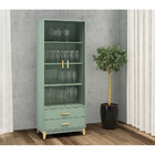 Cristaleira Legno 700x1800x400mm Movelbento