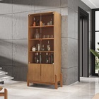 Cristaleira Lizz Cedro - Casa D Móveis