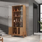 Cristaleira Lizz Cedro - Casa D Móveis