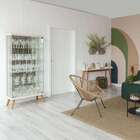 Cristaleira Lola 2 Pt Off White