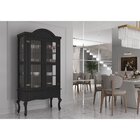 Cristaleira Luis Xv Alta Preto