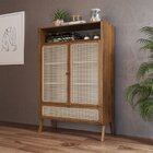 Cristaleira Madeira Maciça 2 Portas 1 Gaveta Root Artemobili