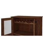 Cristaleira Madeira Maciça 2 Portas Retrô Atraente Móveis Cas