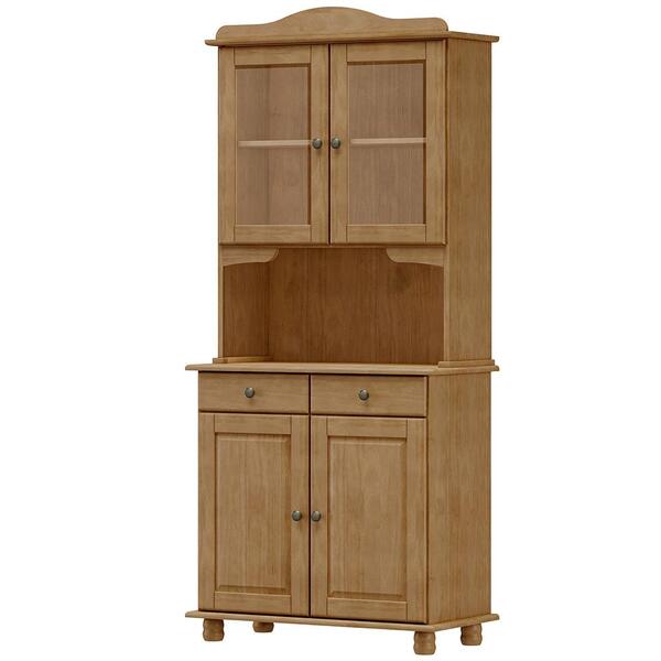 Cristaleira Madeira Maciça 4 Portas 88 Cm 8926 Milani Store