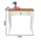 Cristaleira Madeira Maciça Com Aparador Rústico Branco Garapa