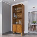 Cristaleira Madri Naturalle - Bechara Móveis