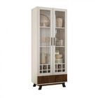 Cristaleira Mobler Genesis 2 Portas 1 Gaveta