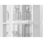 Cristaleira Monalisa 04 Portas Branco Acetinado G29 - Imcal