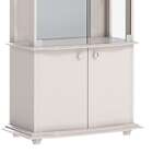 Cristaleira Monalisa 4 Pt Off White