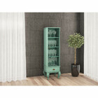 Cristaleira Movelbento Clássico Com 1 Porta De Vidro E 1 Gave