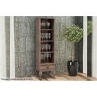 Cristaleira Movelbento Clássico Com 1 Porta De Vidro E 1 Gave