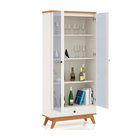 Cristaleira Multiuso 2 Portas 1 Gaveta C704 Dalla Costa