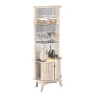 Cristaleira Para Sala De Jantar 4 Portas Vidro Curvo Com Espe