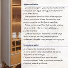 Cristaleira Reflecta 100% Mdf 2 Portas Pés Em Madeira Maciça
