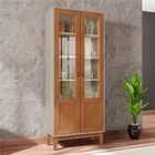 Cristaleira Retrô Classic Off White Cedro