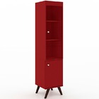 Cristaleira Retrô Rt3074 - Movelbento - Vermelho