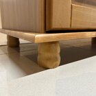 Cristaleira Rústica 100% Madeira Maciça 5 Portas Para Sala De