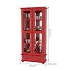 Cristaleira Safira - Vermelho