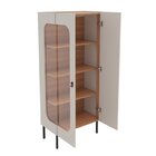 Cristaleira Sala De Jantar 2 Portas Kobe Yescasa Arenas/frejó