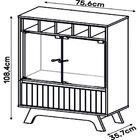 Cristaleira Tulipa Dj Móveis