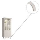 Cristaleira Vicenza Com Adega 4 Portas Off White Tana Decor