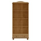 Cristaleira Vitrine Rústica 100% Madeira Maciça 2 Portas 1 Ga