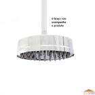 Crivo Para Chuveiro Redondo Em Abs Cromado