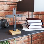 Crucifixo Para Mesa 20cm Preto Fosco