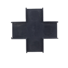 Cruzeta 11x57x59mm Preto Sistema X Dicompel