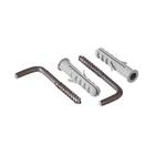 CT 02 ESCAPULAS INOX C/BUCHA NYLON 08MM