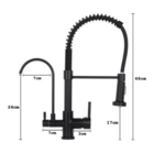 Cuba 60x42 Inox304 + Tábua De Corte E Torneira Black Filtro