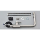 Cuba 60x42cm Aço Inox Escovado + Torneira Extensível E Tábua