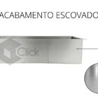 Cuba + Escorredor Lavanderia 60x40 Com Válvula Aço Inox Ajl