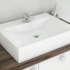 Cuba / Pia De Apoio Para Banheiro Toleato - Advance Branco